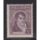 ARGENTINA 1935 GJ 780 ESTAMPILLA RAYOS RECTOS NUEVA MINT U$ 13